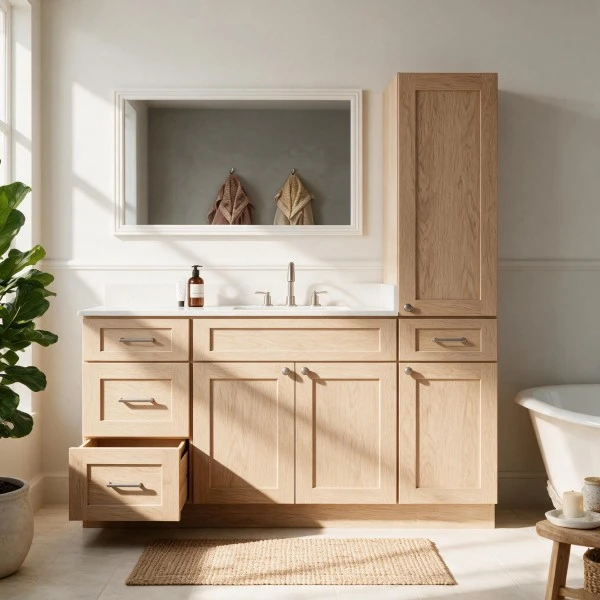 Bath Vanity With Linen Cabinet suppliers