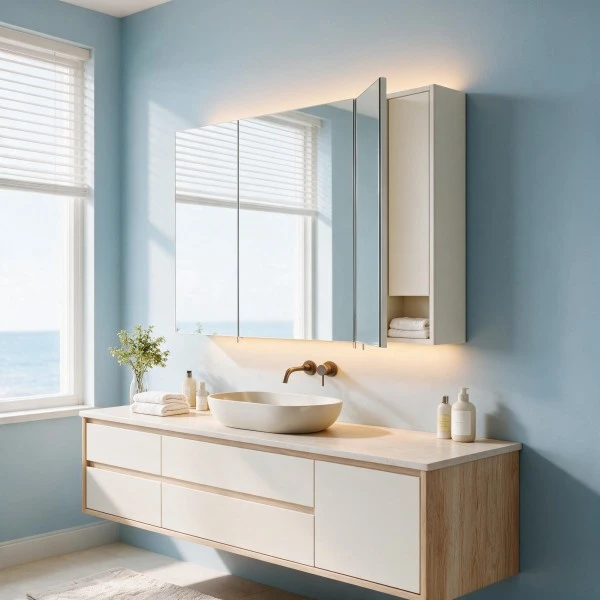 Bathroom Mirror Cabinet With Lights high quality