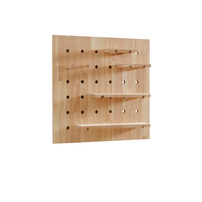 Easy-install Self-Adhesive Wooden Pegboards best
