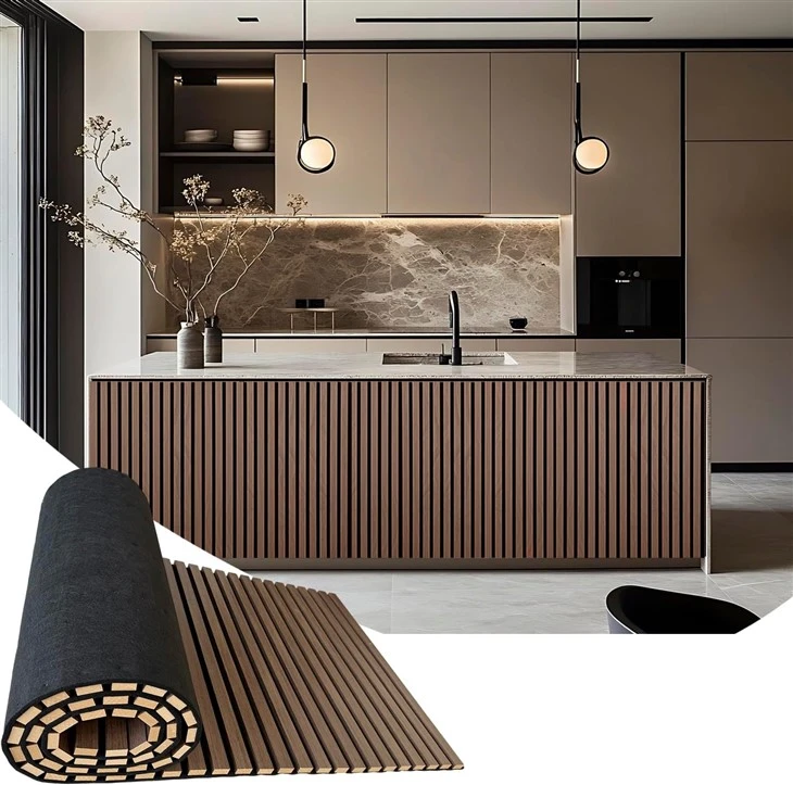 Flexible Acoustic Slat Wooden Panel best