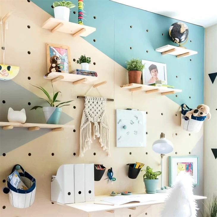 Hanging DIY Wooden Pegboard best