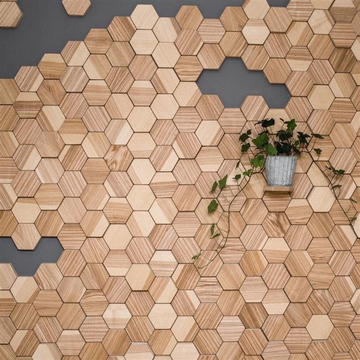 Hexagon Sound Wooden Halt Panels suppliers