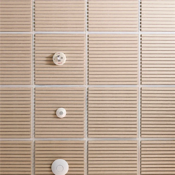 Modern Minimalist Wood Slat Accent Wall factory