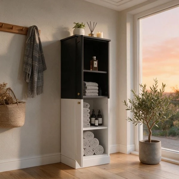 Small Tall Cabinet With Doors factory
