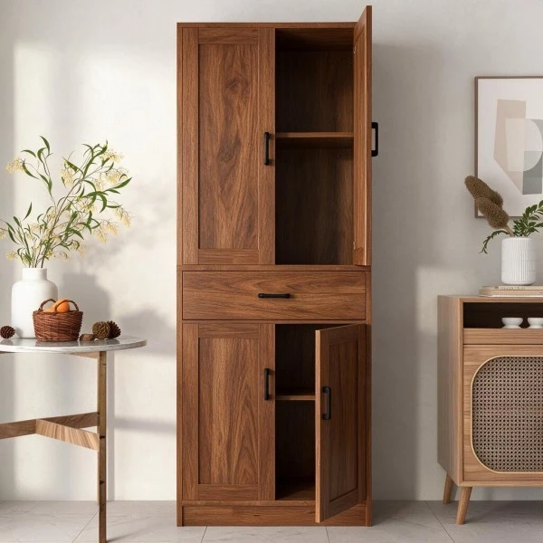 Tall Cabinet With Shelves And Drawers best