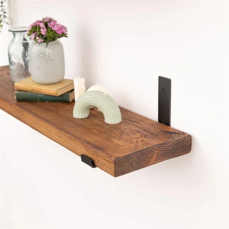 Wood Floating Bookshelves factory
