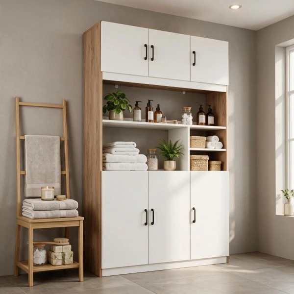 Deep Linen Cabinet