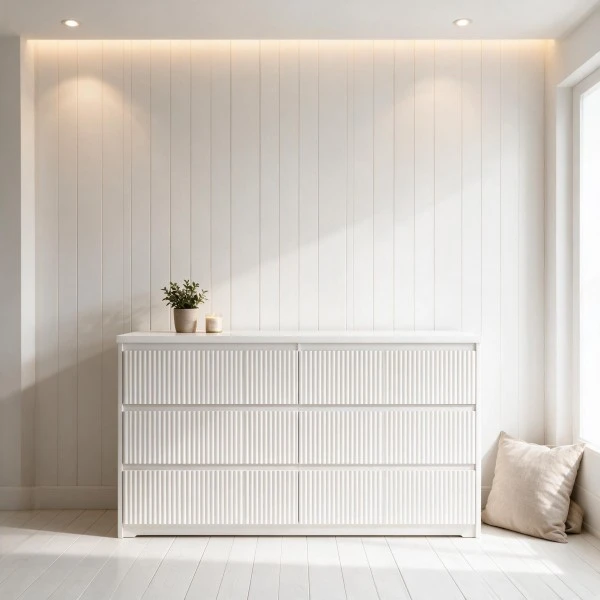 Japandi Style Bedroom Storage Cabinets