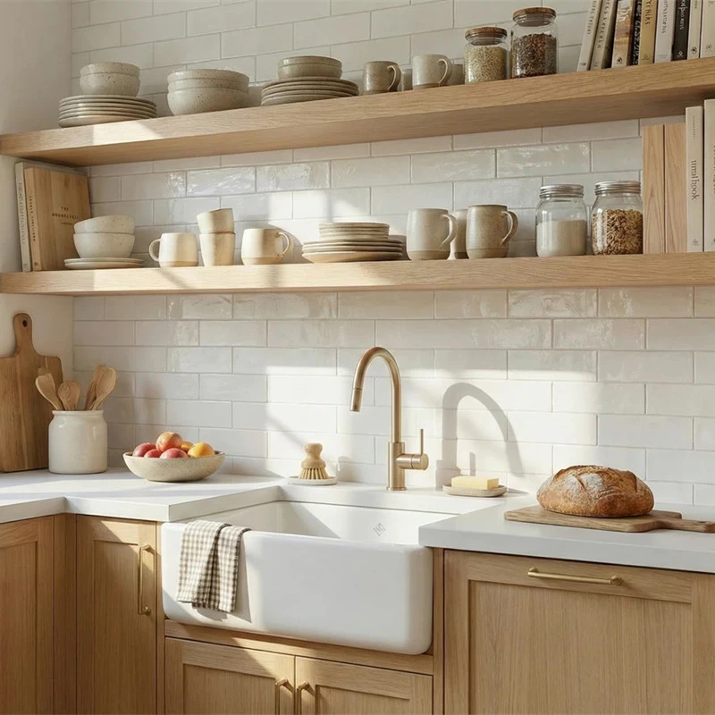 Modular Wood Floating Shelves