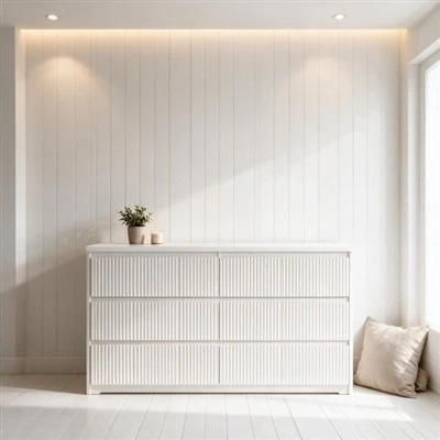 Japandi Style Bedroom Storage Cabinets