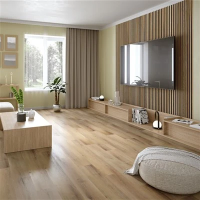 Natural Oak Solid Wood Wall Panel