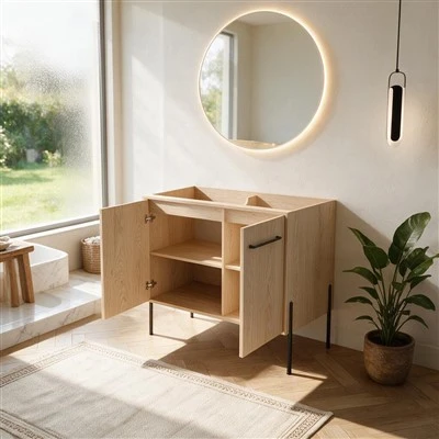 Vanity Cabinets without Tops