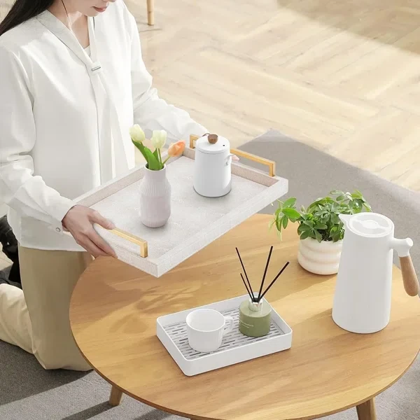 Wooden Candle Tray